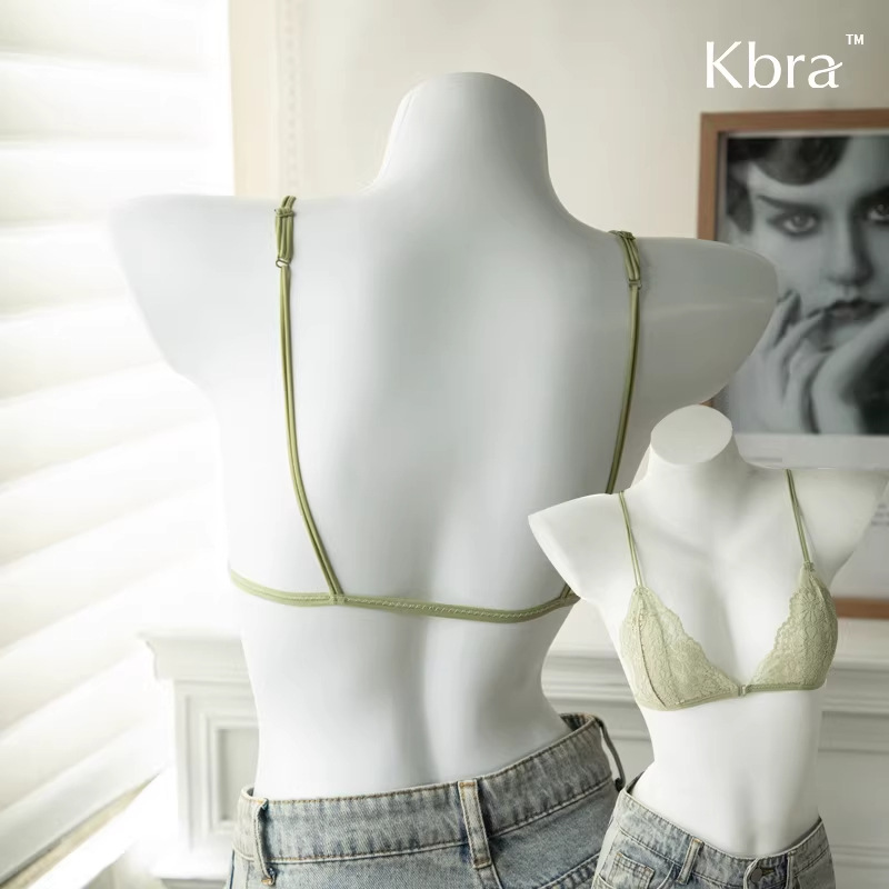 Lace wireless bra