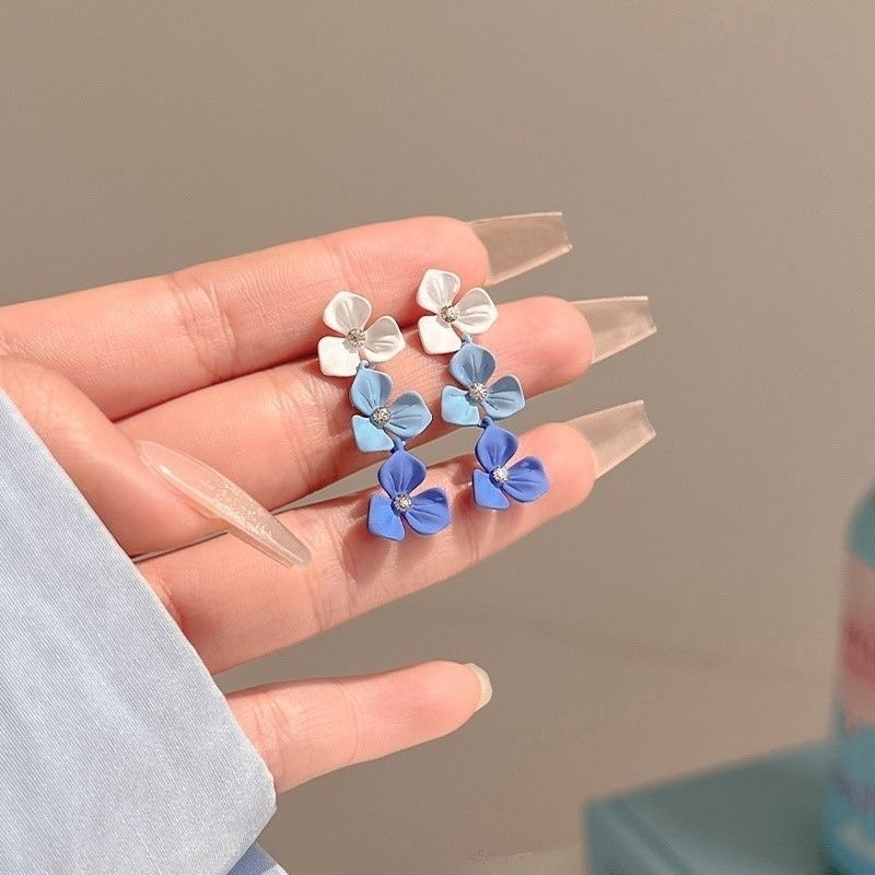 ボヘミアンエスニックスタイルレトロシェルタッセルイヤリング女性用ハイエンドニッチデザイン宮殿スタイルイヤーフックイヤリング|undefined