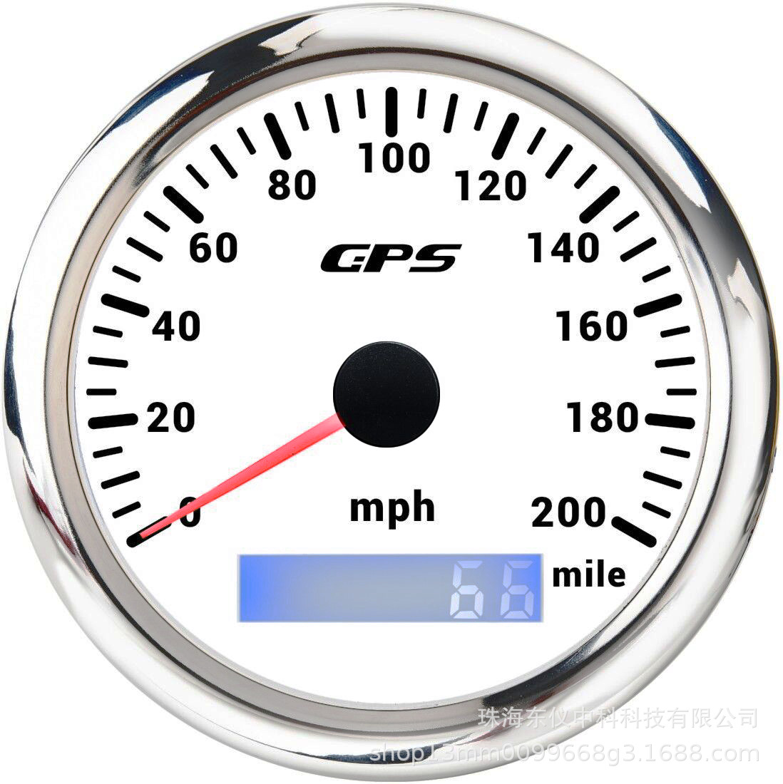 Gps Speedometer 12V/24V Universal Applicable Yacht Ship Car Motorcycle Speedometer