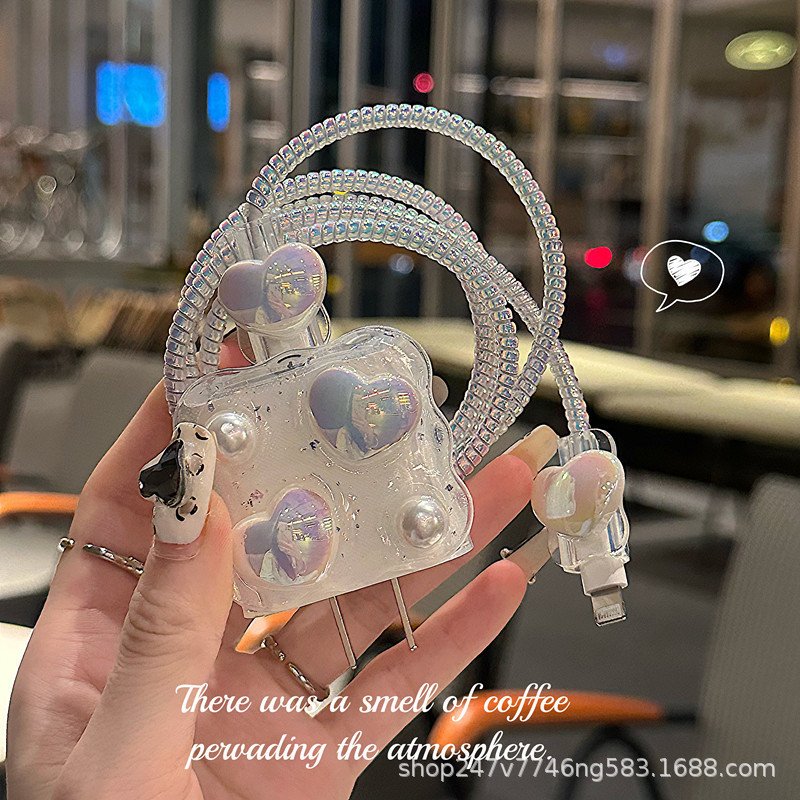 Data cable protective cover 20w for Apple 14 15 charger iPhone13promax female 12 fast charging 11 shell