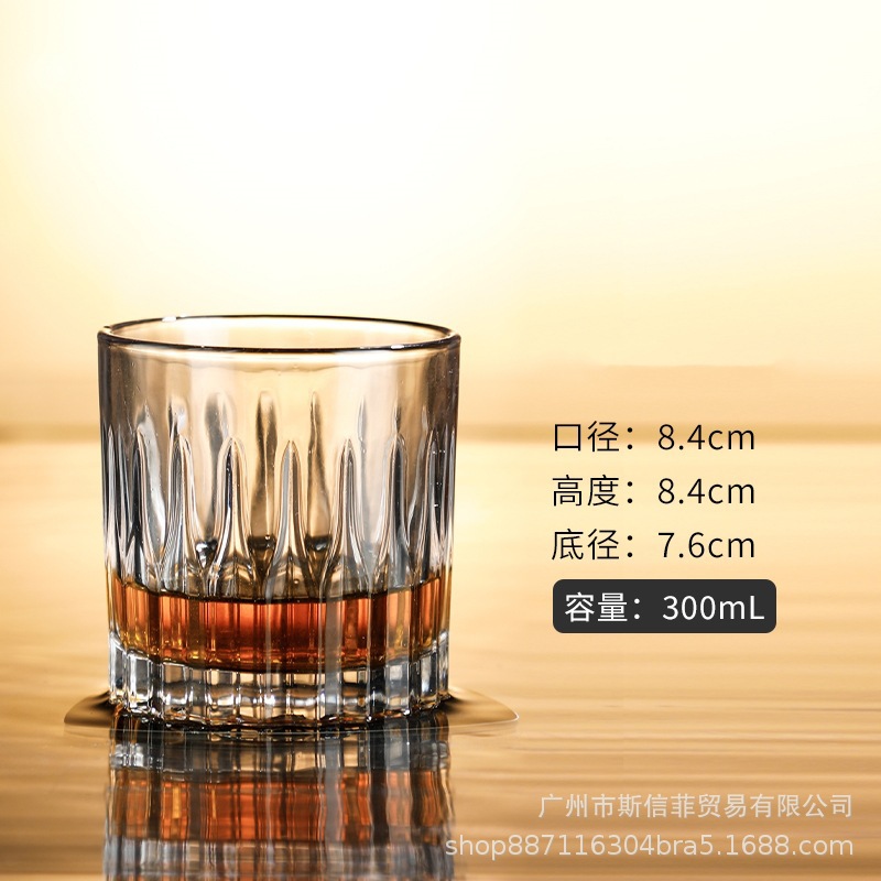 Suministro directo de fábrica de vasos de whisky, vasos de cerveza engrosados, bares transfronterizos, vasos de vino con aroma de cristal de alto valor