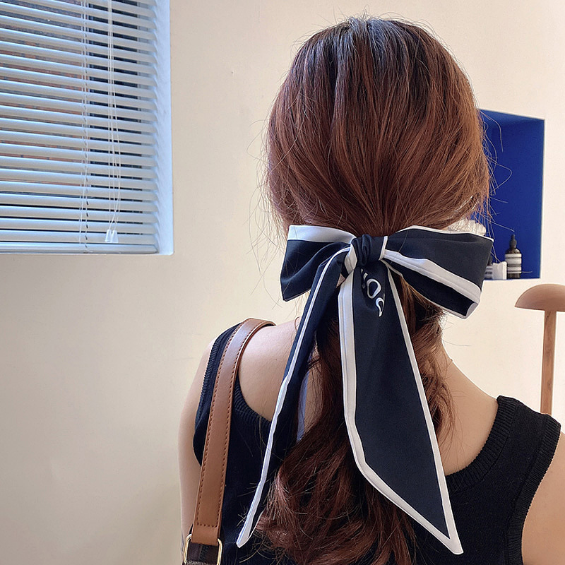 Pañuelo de seda banda para el cabello estilo francés para mujer cinta para el cabello accesorios para el cabello tocado Red para el cabello rojo 2023 nueva cinta trenzada para el cabello diadema