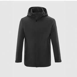 haijia轻奢高级感保暖兔毛羽绒服派克服可以拆卸皮草外套006