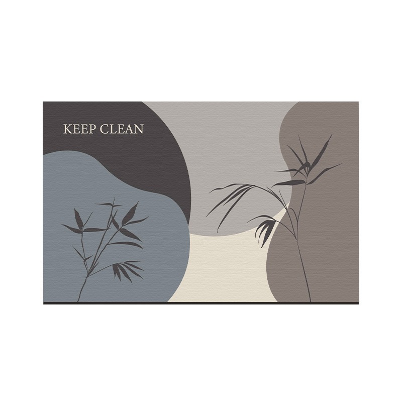 Absorberande matta av kiselgur, badrumsgolvmatta, halkfri entrématta, entrématta, toalettgolvmatta_voghion.com