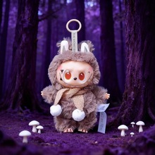 拉布布公仔娃娃泡泡玛特盲盒盲袋labubu玩偶搪胶系列毛绒挂件玩具