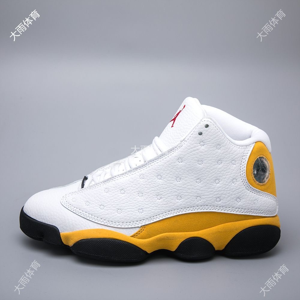 Zapatos de baloncesto transfronterizos aj13 de cabeza zapatos de baloncesto en blanco y negro Panda color blanco y azul obsidiana zapatos deportivos grandes para hombres y mujeres