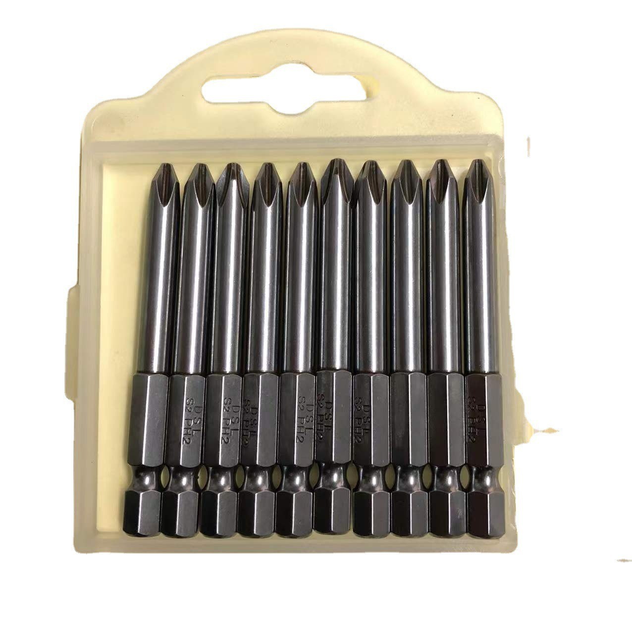 Fabricante DE LA FUENTE DSL Alemania S2 cabeza cruzada de acero de una sola cabeza del lote de la palabra endurecida especificaciones completas de la cabeza del lote