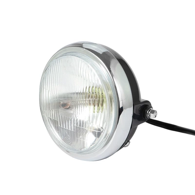 Motorcycle headlight 7-inch modified round lamp accessories applicable to Hao Lu ba ling Jue mu EN125-2F-3A front lamp general manager (Motorcycle headlights, headlights) - en-headlight