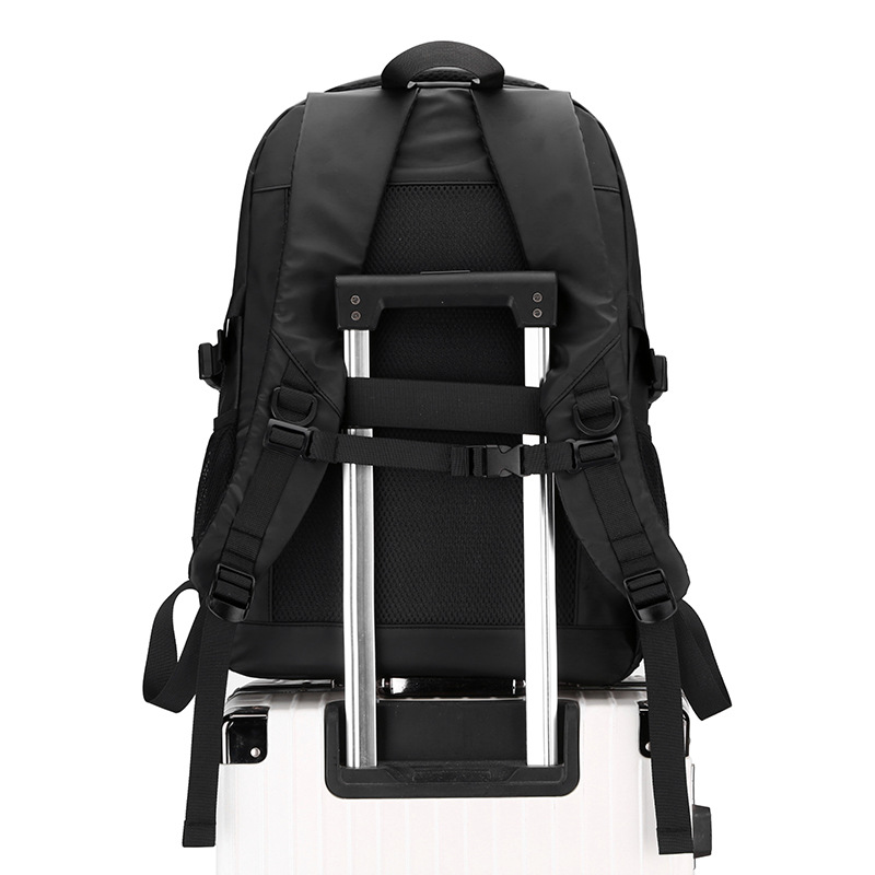 Amazon nuevos hombres de negocios mochila moda versátil gran capacidad ordenador mochila viaje mochila al por mayor