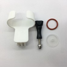 潜水面罩配件 可拆卸GOPRO支架带螺丝 全干式浮潜装备 厂家直销