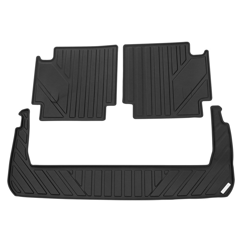 Txinrui es adecuado para Toyota Prado LC250, almohadilla de pie TPE dedicada completamente envolvente, almohadilla de caja trasera, almohadilla de pie antideslizante y antiincrustante