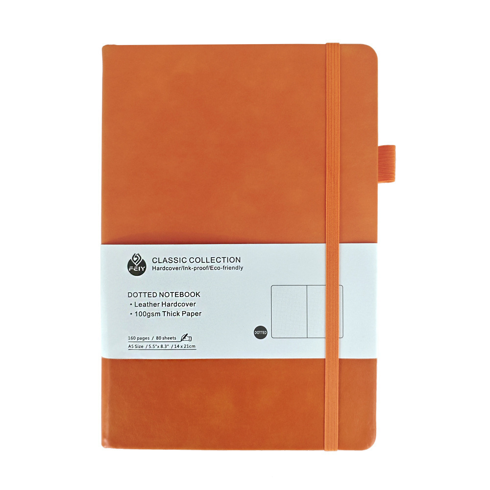 Cuaderno de alta cara Amazon A5 cuaderno de oficina de negocios cuaderno de alta cara estudiantes cuaderno de mano cuaderno en stock