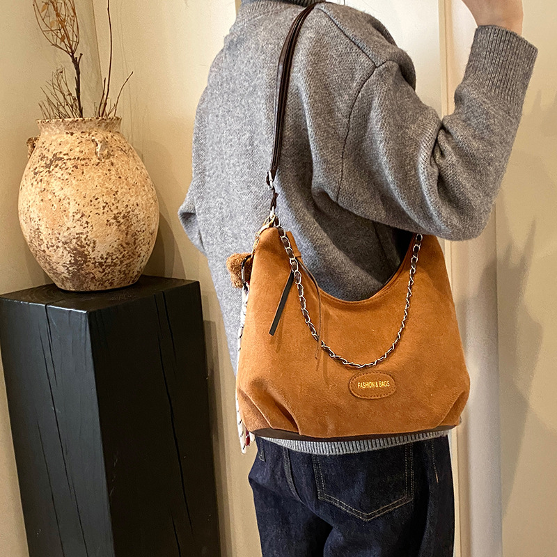 Este año, la moda de moda de peluche de peluche bolso de viaje para mujeres 2024 nueva moda versátil bolso de mochila