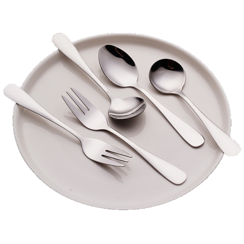 Acero inoxidable cucharas de comidas occidentales cucharas de platos cucharas de café cucharas de postre cucharas de café cucharas de salsa cucharas de platos