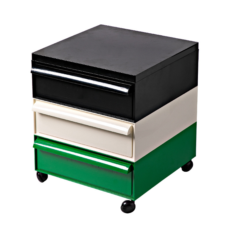 녹색 흰색 검정 3 층 벨트 휠