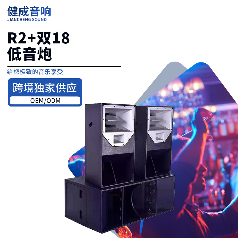 R2 EVO-6E 酒吧派对房打碟DJ音响适用于各种娱乐KTV电音房