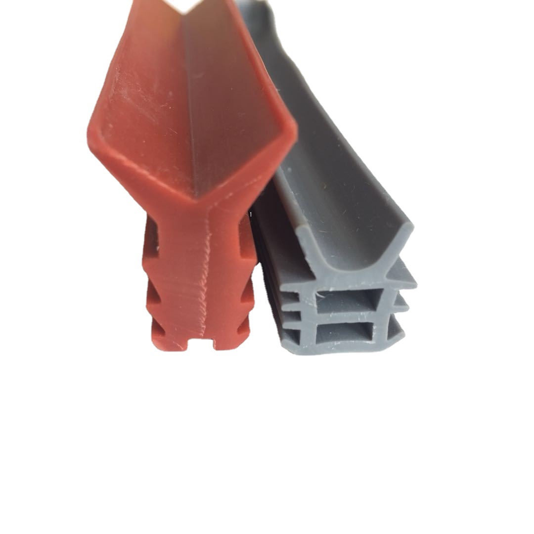 供应 空压机硅胶密封条硅胶门封条Y型卡槽硅胶条