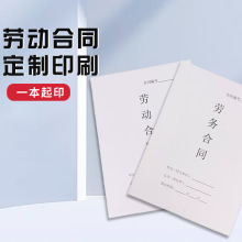 抖音同款新版劳务合同 劳动合同入职协议书员工用工样本范本现货