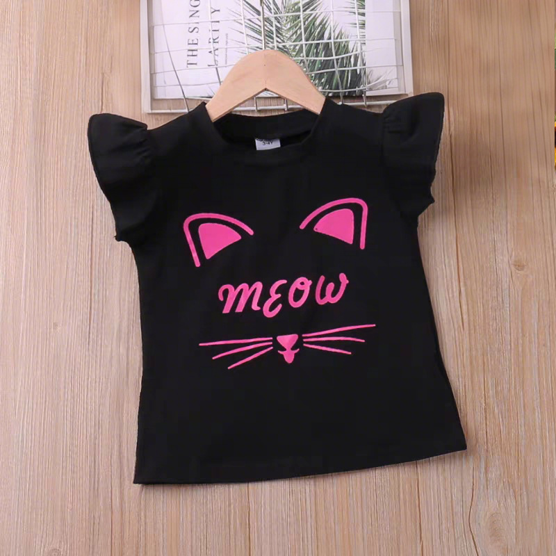 Summer clothing, short sleeve T-shirt, mini-skirt, children's cute set sleevless, with short sleeve 3