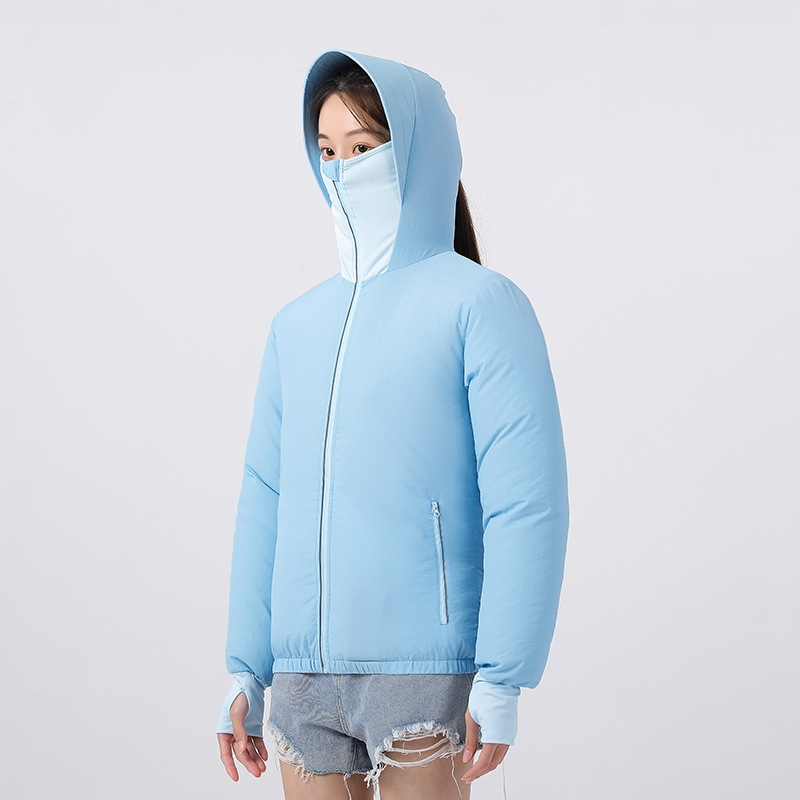 Fábrica al por mayor de verano hombres y mujeres pareja de viaje protección solar ropa de piel ropa de aire acondicionado deportes al aire libre ocio ropa de ventilador image 5