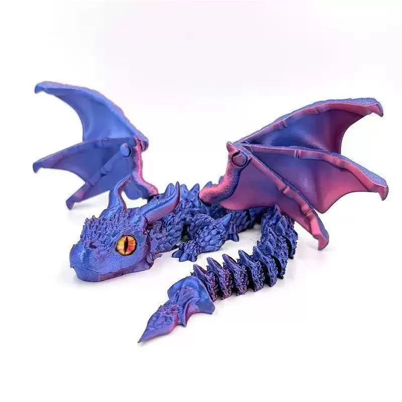 Многосуставная подвижная игрушка, 3D, градиент