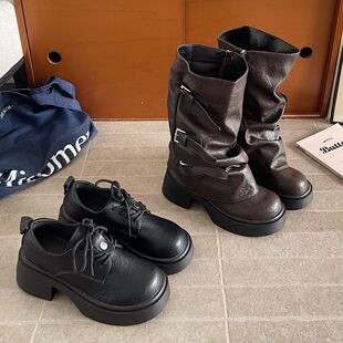 ��ɫ�߼���Ӣ���L����R��ѥŮ��2026�¿����ȹ���@�݃ɴ�ѥ��