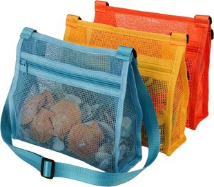 Mesh portable beach bag storage bathroom wash bag storage bag swimming wash bag mesh bag custom made