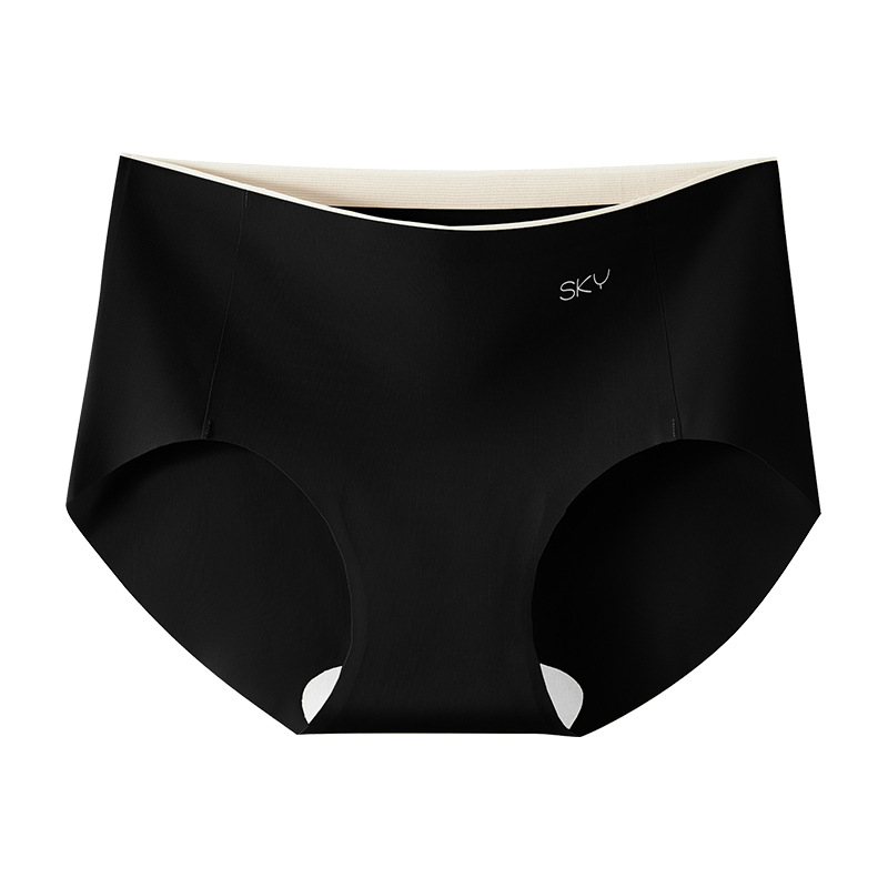 Ropa interior sin costuras desnudo melocotón cadera grado 7A algodón antibacteriano entrepierna no cadera mujer transpirable deportes ropa interior invisible mujeres
