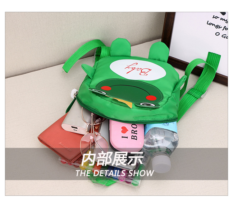 Wholesale of children's backpacks for preschool children to prevent them from getting lost, cartoon bags for children aged 1 to 5, Korean version baby backpacks undefined