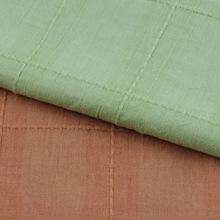 大方格全棉提花面料 春夏Lolita女装连衣裙童装衬衫纯棉梭织布料