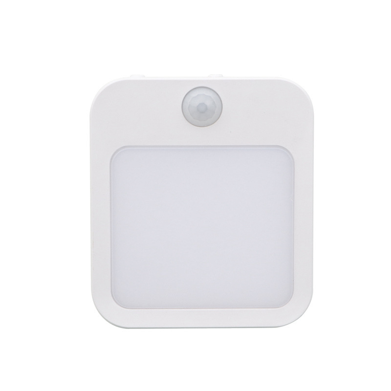 Pasillo dormitorio noche luz al por mayor de emergencia inalámbrica de ahorro de energía plug-in de infrarrojos inteligente del cuerpo humano luz de la noche de luz