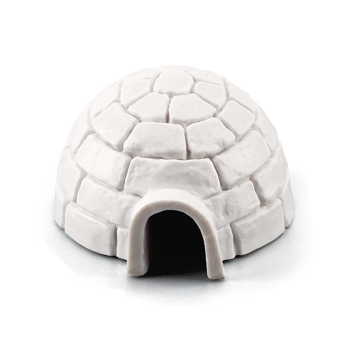 Simulación transfronteriza polar edificio modelo de Casa de hielo mini nieve casa árbol de Navidad bandeja de arena paisaje escondite decoración de la casa adornos