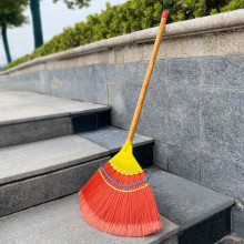 木柄塑料丝小扫帚塑料丝凤尾扫把学校工厂物业扫地扫把笤帚