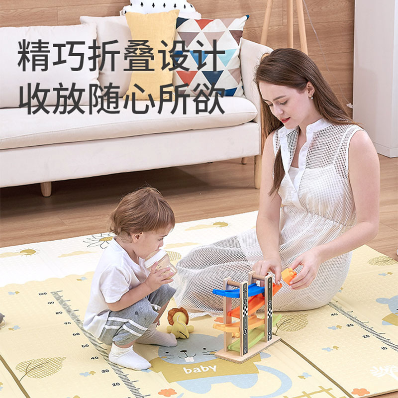 ◌厂家批发xpe折叠爬行垫加厚婴儿宝宝爬爬垫子儿童泡沫地垫双面