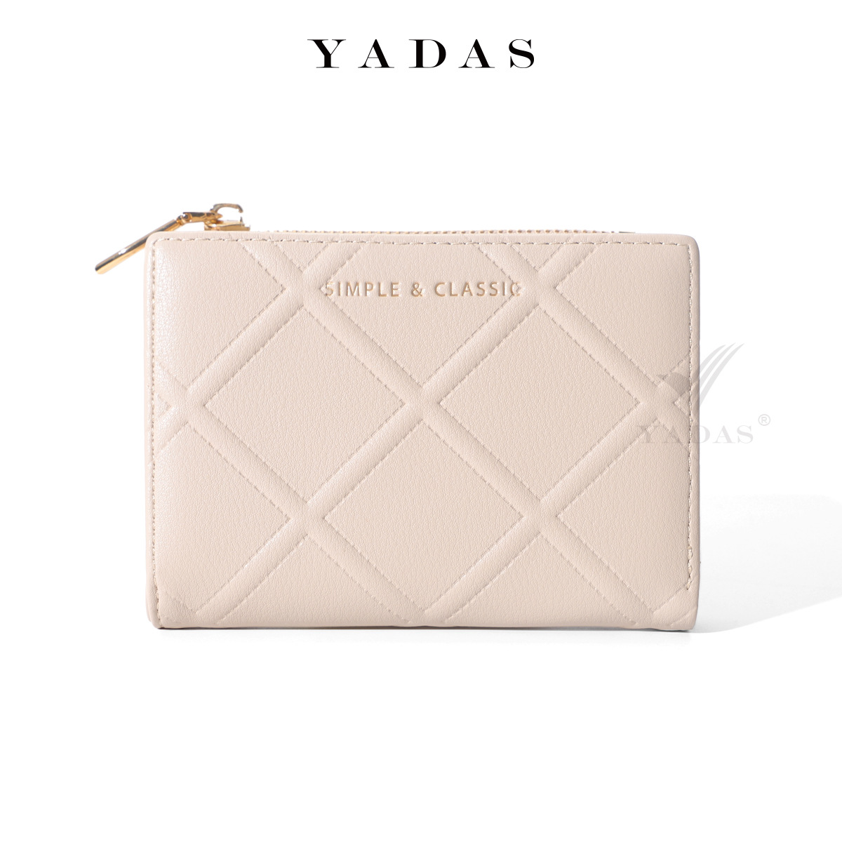 YADAS cartera mayorista de gran capacidad simple bolsa de almacenamiento ligera de lujo ins air zipper bolsa de almacenamiento pu cambio