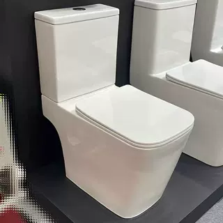 工厂外贸批发分体式马桶 对冲单孔超漩冲分体坐便器墙排出口北美