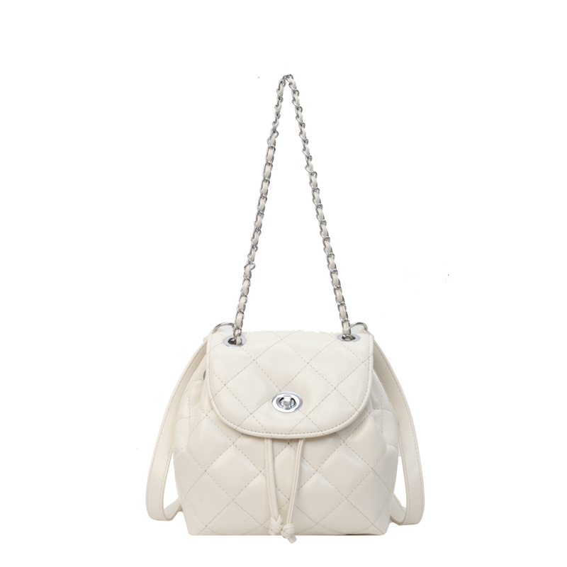 Classic Women's Quilted Mini Backpack Stylish Versatile Bag_voghion.com