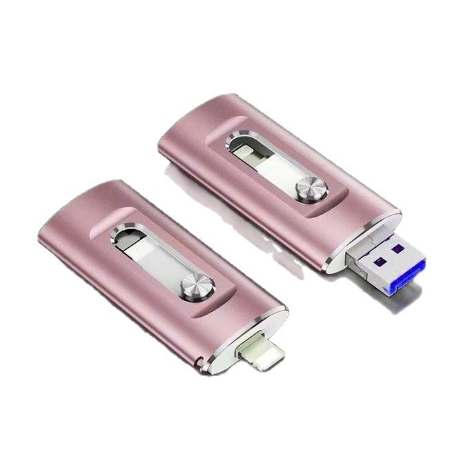 跨境手机U盘1TB 2TB适用萍果安卓typec手机电脑多功能金属U盘512g|undefined