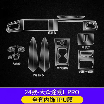 Screen Protector, Central Control | Car interior film - the-complete-interior-does-not-include-screens-three-screen-version