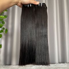 12A Double Drawn Straight Virgin Hair Bone Straight Bundles