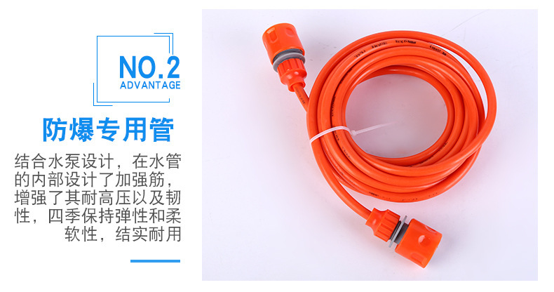 Factory supply 12V car car washer electric high pressure portable water pump all copper household car wash tool water gun
