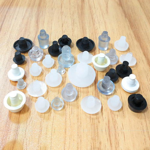 Furniture accessories rubber foot nails round tube plug plug chair leg pads anti-collision rubber granules thick wear-resistant anti-slip leg pads