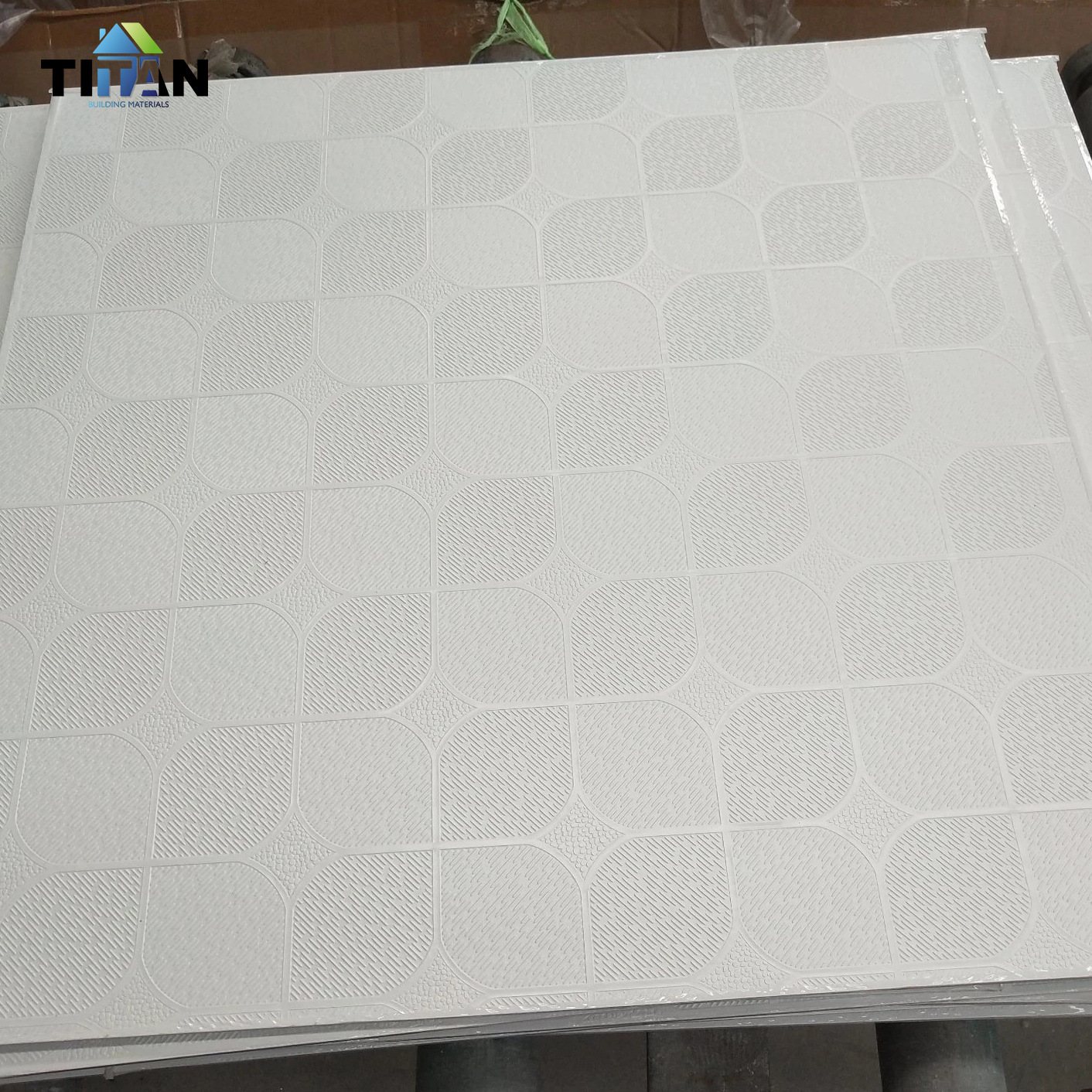 Exportación a África 600*600 Techo PVC Tablero limpio Tablero laminado