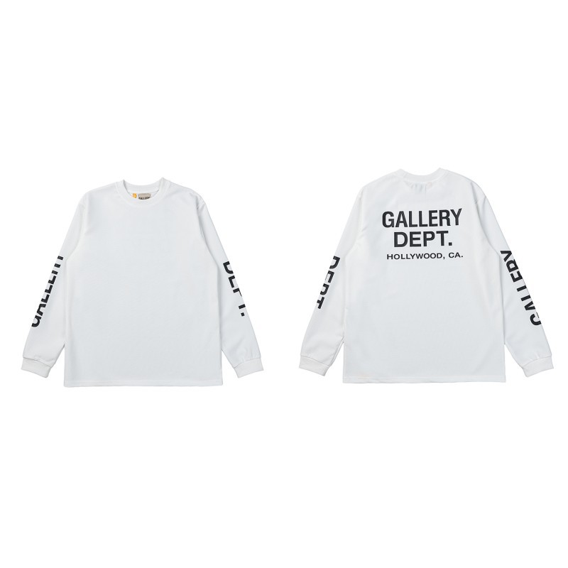 Galería de moda americana dept camiseta delgada hombre camiseta de manga larga de alta calle de mujeres innings camiseta de invierno / otoño