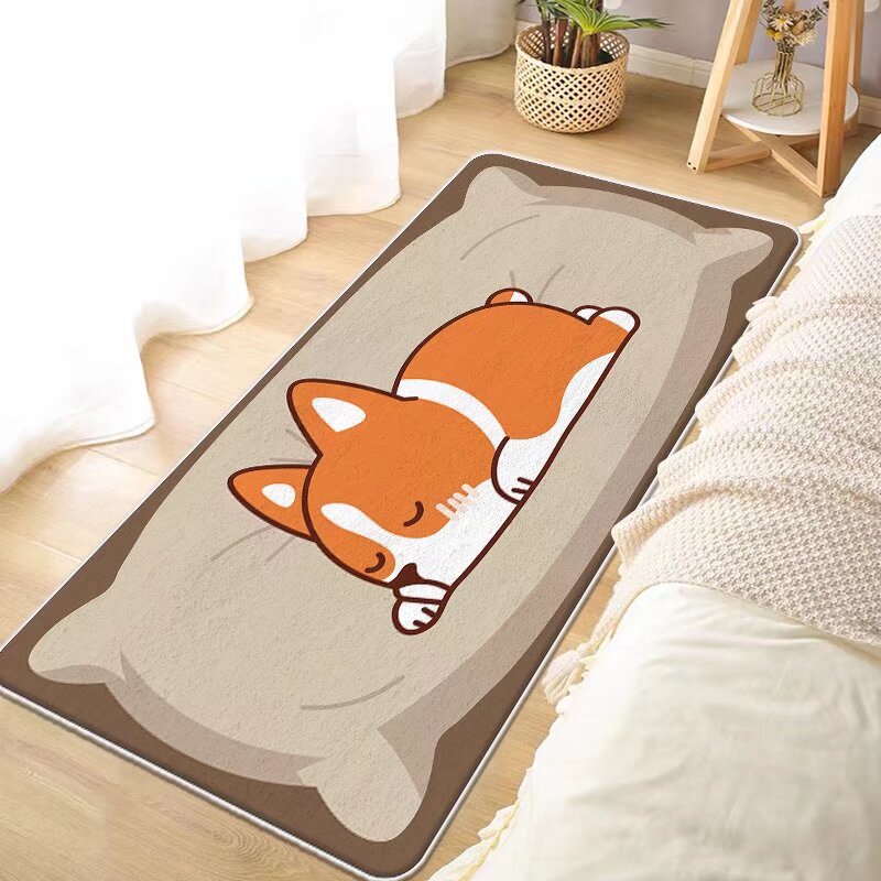 잘자요 귀여운 강아지 셰르파 카펫