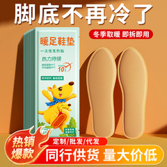 发热鞋垫女男加热加厚新款冬季可行走鞋垫自发热暖脚贴暖宝宝贴