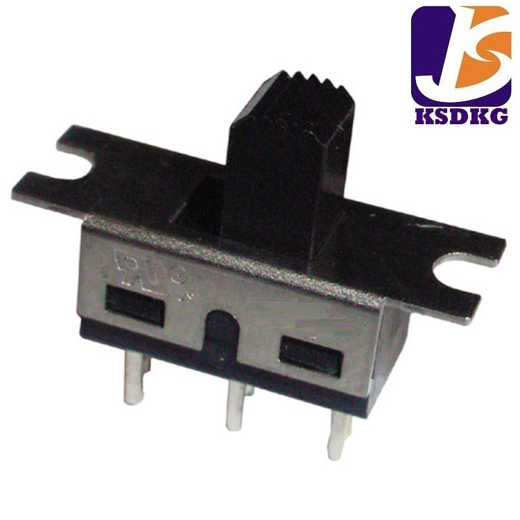 大电流二档拨动开关2位 正两档直滑式滑动开关 大电流2档拨动开关