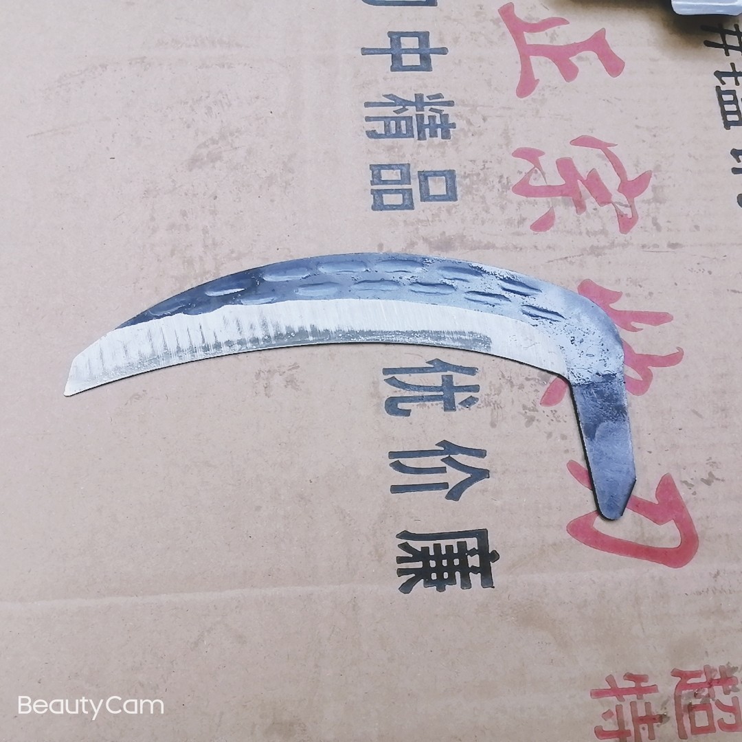 自产自销笨工锻打加厚镰刀头大量批发