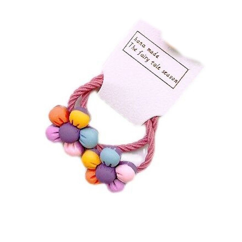 [보라색] 5 색 꽃 한 쌍