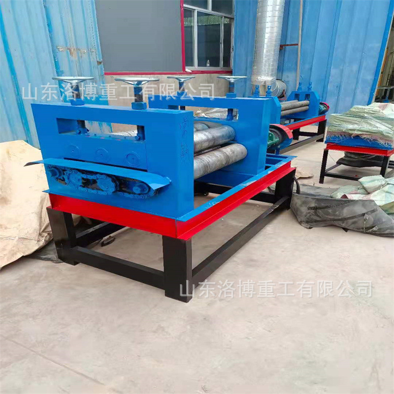 全自动校平机钢板整平机小型不锈钢压平机铜板铝板开平机矫平